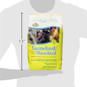 Manna Pro Gamebird Showbird Crumbles|Formulated for birds with Vitamins & Minerals|5 Pounds