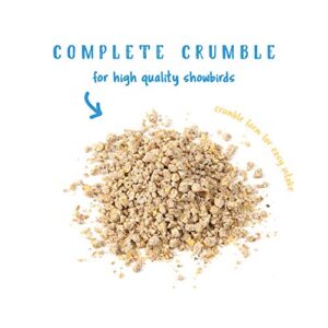 Manna Pro Gamebird Showbird Crumbles|Formulated for birds with Vitamins & Minerals|5 Pounds