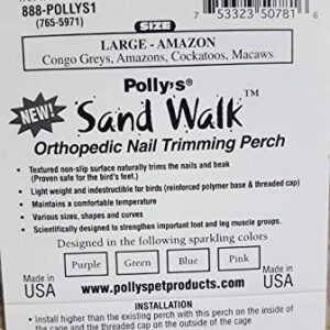 Polly's Sand Walk Orthopedic Bird Perch, Large