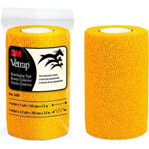 3M Vetrap Bandaging Tape 1404 Red [PRICE is per ROLL]