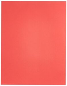 exact color copy paper, 8-1/2 x 11 inches, 20 lb, bright red, pack of 500 - 87298