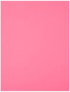 exact - 26741 color copy paper, 8-1/2 x 11 inches, 20 lb, bright pink, pack of 500