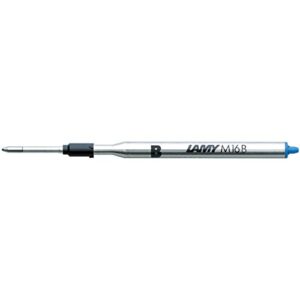 lamy m16 giant broad ballpoint pen refill, blue