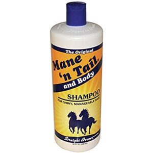 mane 'n tail and body shampoo, 32 ounce