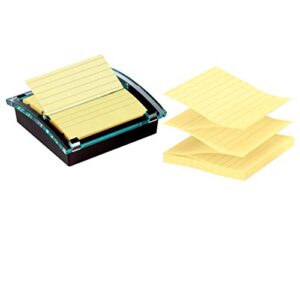 post-it pop-up notes dispenser, 4x4 in, pack includes dispenser and a 45-sheet pad of pop-up notes (ds440-ssvp)
