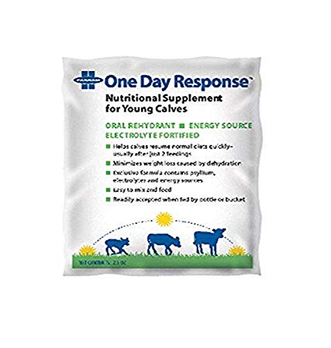 Farnam One Day Response Nutritional Supplement for Young Calves, 2.5 oz