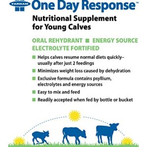 Farnam One Day Response Nutritional Supplement for Young Calves, 2.5 oz