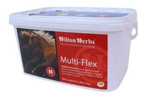 hilton herbs multiflex joint & muscle herbal supplement for horses, 1kg tub