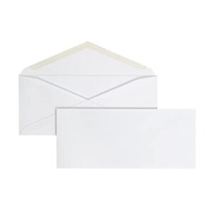 office depot all-purpose envelopes, 10 (4 1/8in. x 9 1/2in.), white, box of 500, 12010