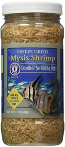 san francisco bay brand asf71720 freeze dried mysis shrimp for fresh and saltwater fish, 48gm