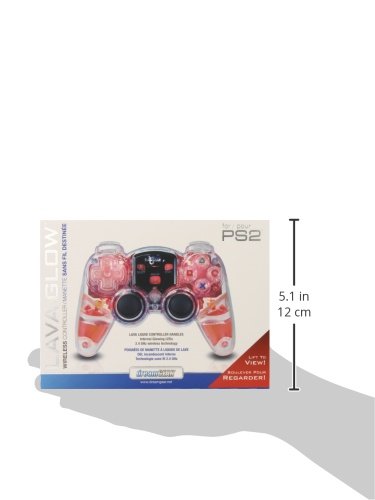 PS2 Lava Glow 2.4 GHZ RF Wireless Controller