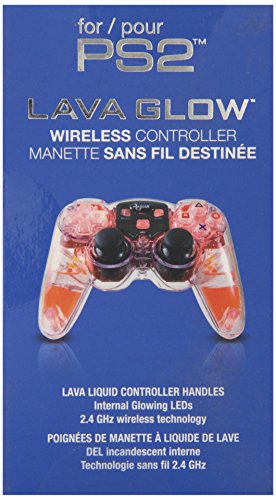 PS2 Lava Glow 2.4 GHZ RF Wireless Controller