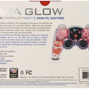 PS2 Lava Glow 2.4 GHZ RF Wireless Controller