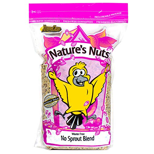 Nature's Nuts Waste Free No Sprout Blend - 20 lb. -Wild Bird Food