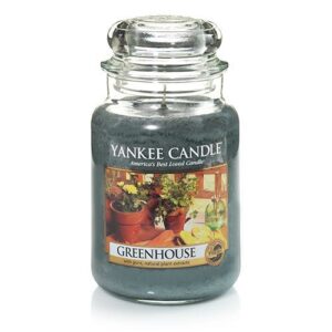 yankee candle greenhouse large jar candle, fresh scent