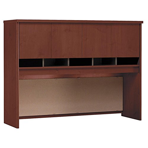 Bush Business Furniture Series C Hutch, 60W 4 Door, Hansen Cherry