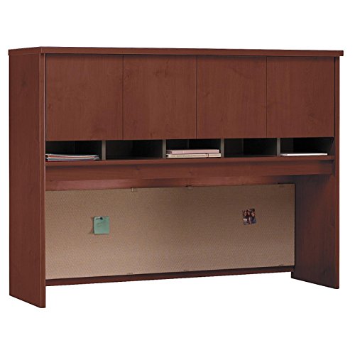 Bush Business Furniture Series C Hutch, 60W 4 Door, Hansen Cherry