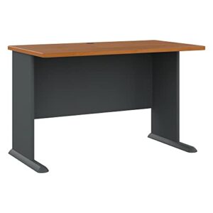 bush business furniture series a 48w desk, natural cherry