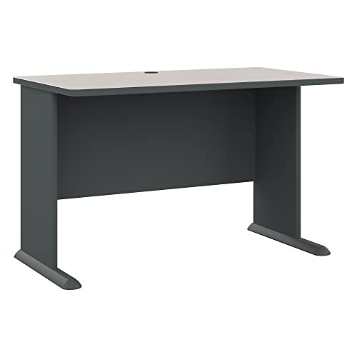 Bush Business Furniture WC8448A Series A 48W Desk in Slate and White Spectrum