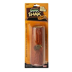 ecotrition snak shak treat stuffer for rabbits, guinea pigs and chinchillas, chewable