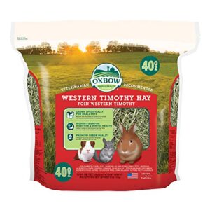 oxbow animal health western timothy hay, 40 oz