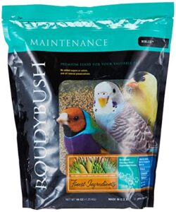 roudybush daily maintenance bird food, nibles, 44-ounce