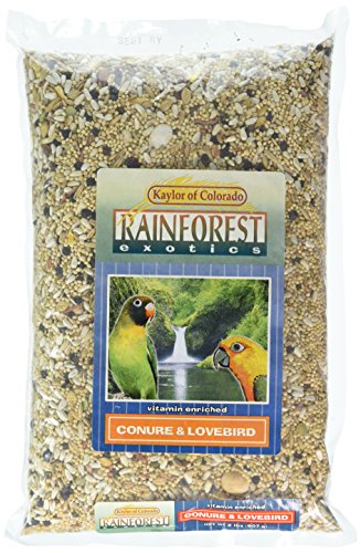 Rainforest Exotics Kaylor-Made Vitamin Enriched Conure & Lovebird Food