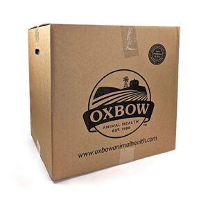 Oxbow Animal Health Orchard Grass Hay - All Natural Grass Hay for Chinchillas, Rabbits, Guinea Pigs, Hamsters & Gerbils - 50 lb.