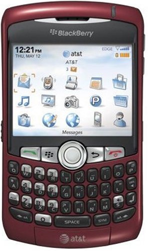 BlackBerry Curve 8310 Phone, Red (AT&T)