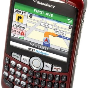 BlackBerry Curve 8310 Phone, Red (AT&T)