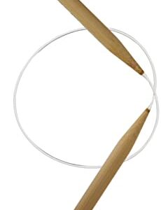 Clover Takumi Bamboo Circular 16-Inch Knitting Needles, Size 11