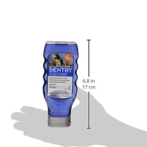 SENTRY Flea and Tick Shampoo for Dogs, Rid Your Dog of Fleas, and Ticks Tropical Breeze, 18 Fl Oz (Pack of 1)