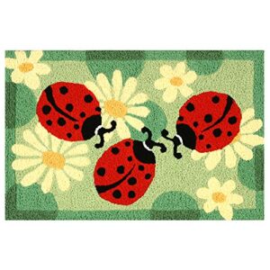jellybean ladybugs indoor outdoor accent rug