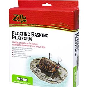Zilla Reptile Habitat Décor Floating Basking Platform, Medium