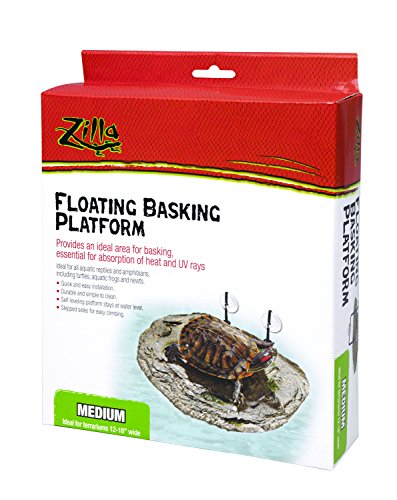 Zilla Reptile Habitat Décor Floating Basking Platform, Medium