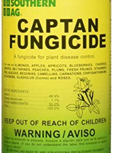 Southern Ag - 01600 - Captan Fungicide - 8oz, White Bottle