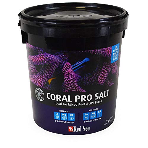 Red Sea Fish Pharm ARE11220 Coral Pro Marine Salt for Aquarium, 55-Gallon