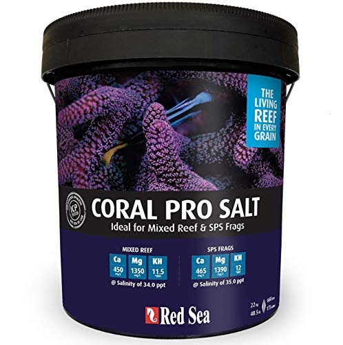 Red Sea Fish Pharm ARE11230 Coral Pro Marine Salt for Aquarium, 175-Gallon