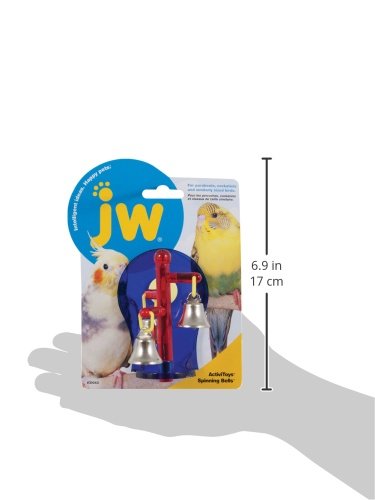 JW Pet Company Activitoys Spinning Bells Bird Toy, Assorted Colors