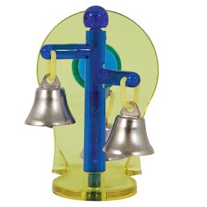 JW Pet Company Activitoys Spinning Bells Bird Toy, Assorted Colors