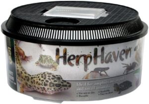 lee's herp haven breeder box, round lid color varies