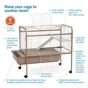 Prevue Pet Products Small Animal Cage with Stand Coco & White 425