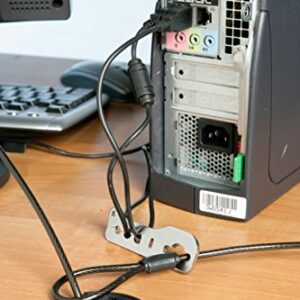 Kensington CableSaver Desk Mount Security Anchor, Multi-Device Cable Trap (K64519US)