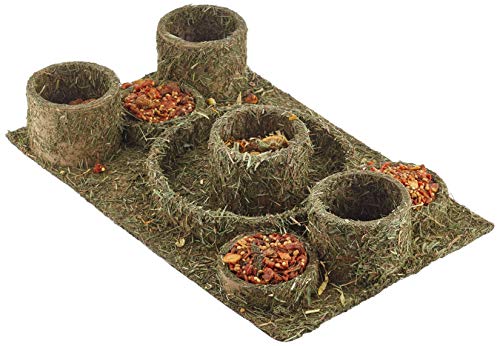 Rosewood Naturals Hide ‘N’ Treat Maze, Rabbit Treats & Small Animal Treats, 28cm x 18cm