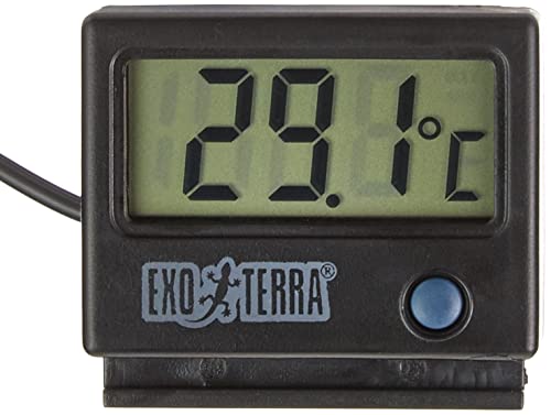 Exo Terra Digital Thermometer with Probe, Celsius and Fahrenheit