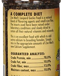 Zoo Med Leopard Gecko Food, 0.4-Ounce