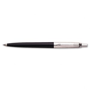 parker jotter retractable ballpoint pen, medium, stainless steel with barrel, colors may vary (78033)