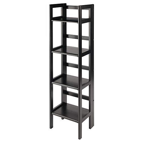 Winsome Wood Terry Shelving, Black