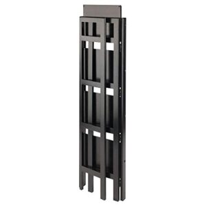 Winsome Wood Terry Shelving, Black