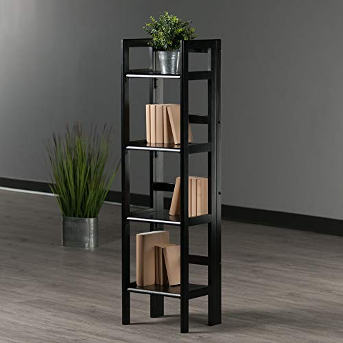 Winsome Wood Terry Shelving, Black